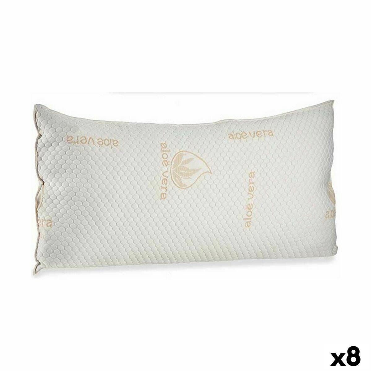 Almohada ALOE 90 x 18 x 40 cm Blanco 8 Unidades Leroy Merlin