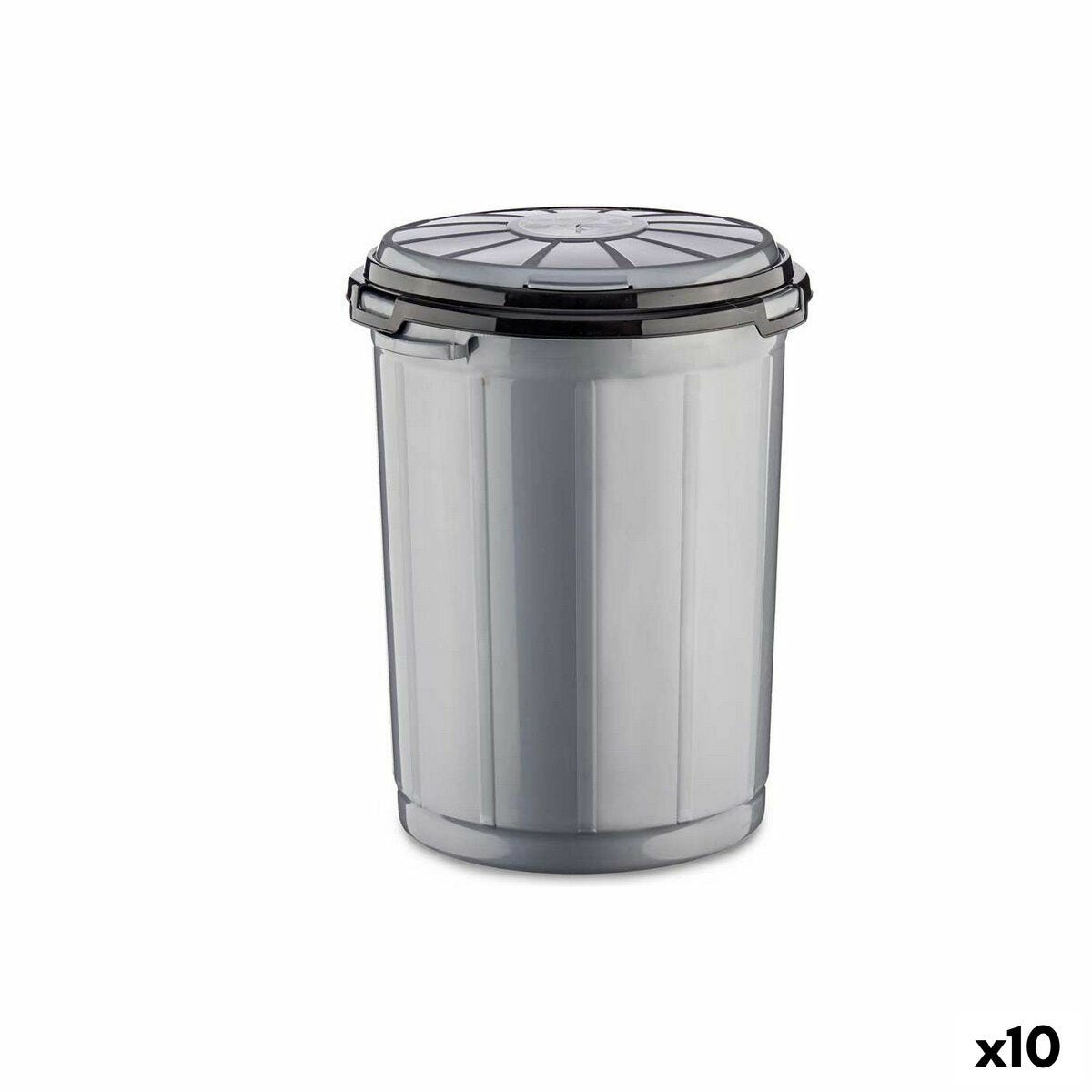 Cubo de basura 50L Gris 68x40 cm  Comprar online Embargosalobestia -  Embargosalobestia