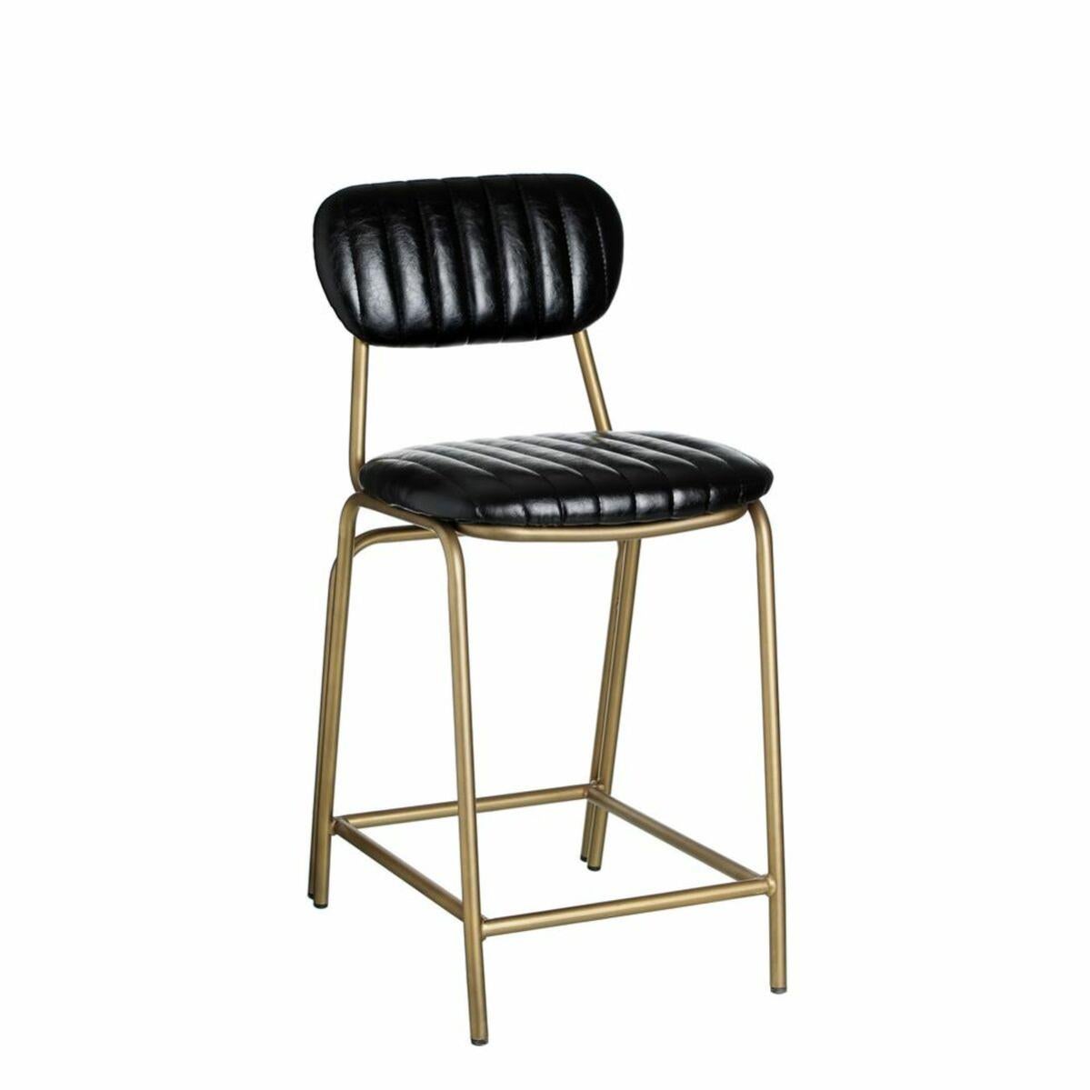 tabouret-42-x-49-x-88-cm-noir-dor-m-tal-polyur-thane-leroy-merlin