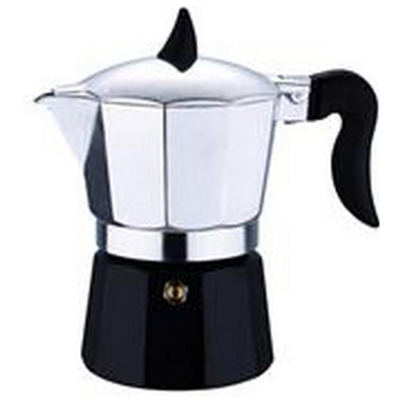 Cafetera Renberg Chess Negro Aluminio Plateado (3 Tazas) | Leroy Merlin