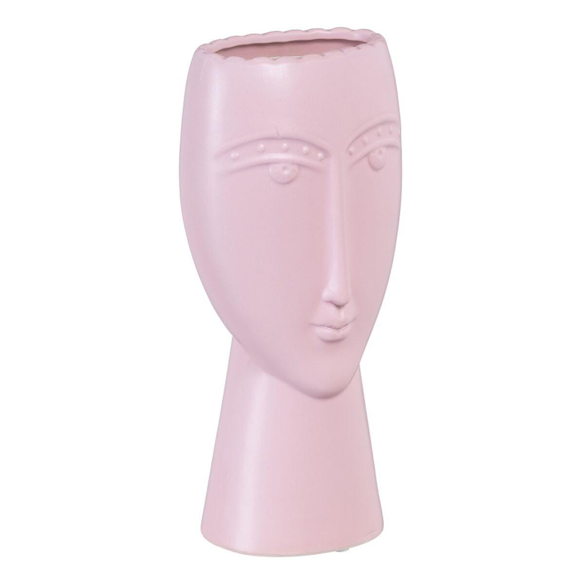 Seven Design Vaso Decorativo Viso 32 - Bianco 14x14x18,2 cm Seven Design Vaso Decorativo Viso 32 - Bianco 14x14x18,2 cm