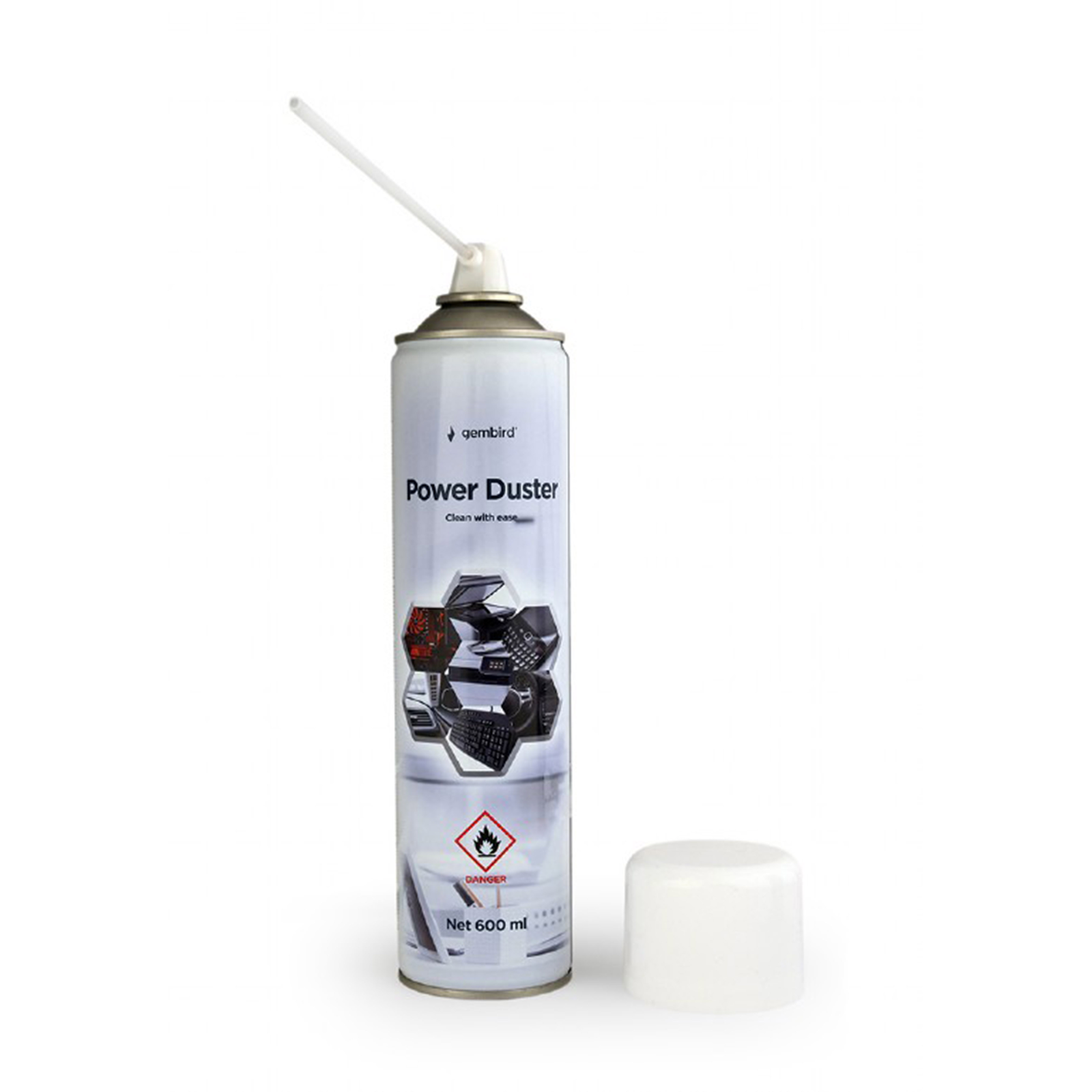Gembird Detergente per Aria Compressa Spray 600ml
