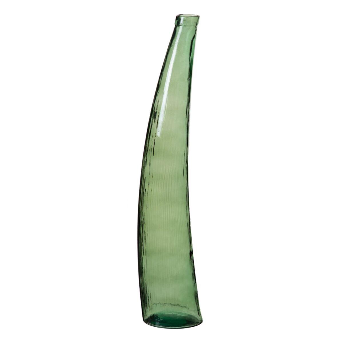 Vase 20 x 20 x 100 cm Vert verre Leroy Merlin