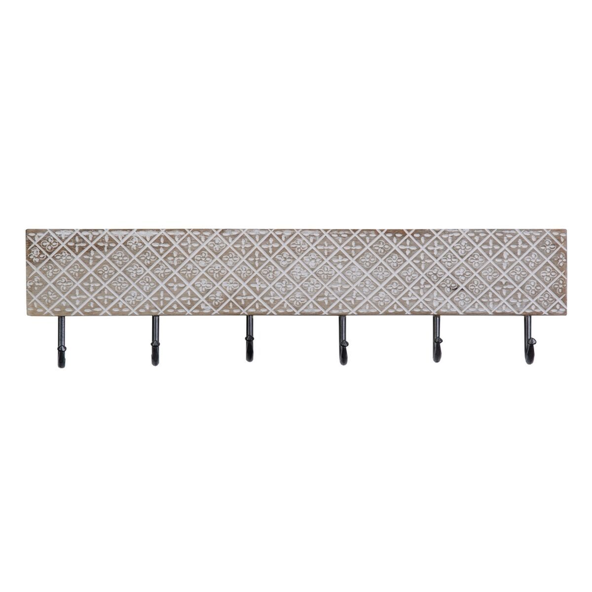 Perchero de Pared Metal Madera Leroy Merlin