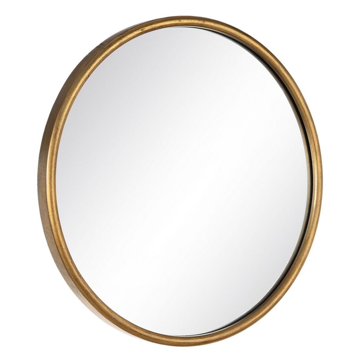 Espejo ovalado dorado 51x41