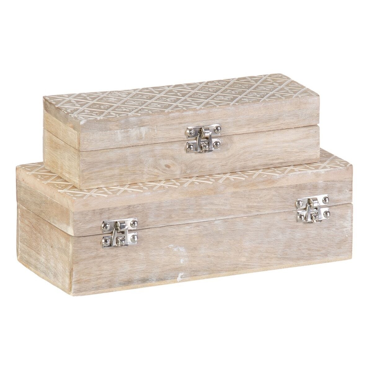 Caja decorativa Caja de madera Set de 3 de la caja de regalo - China Cajas  de fruta de madera y la decoración del hogar precio