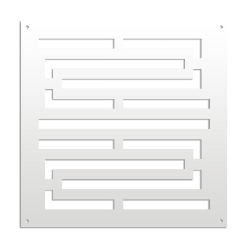 CONCENTRIC - Pannello In PVC Traforato - Parasole - misura 48x48 cm - spessore 1 cm - colore NERO | Leroy Merlin CONCENTRIC - Pannello In PVC Traforato - Parasole - misura 48x48 cm - spessore 1 cm - colore NERO | Leroy Merlin
