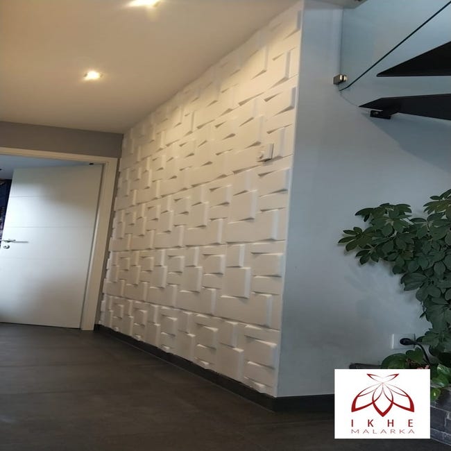 20 paneles de techo 3D - paredes STYROPOR-ARTIG revestimiento de  poliestireno de 2-3 mm de espesor 10 m² Big Brick