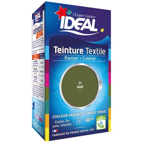Teinture textile IDEAL Bleu marine 0.35 kilogramme - Produits d