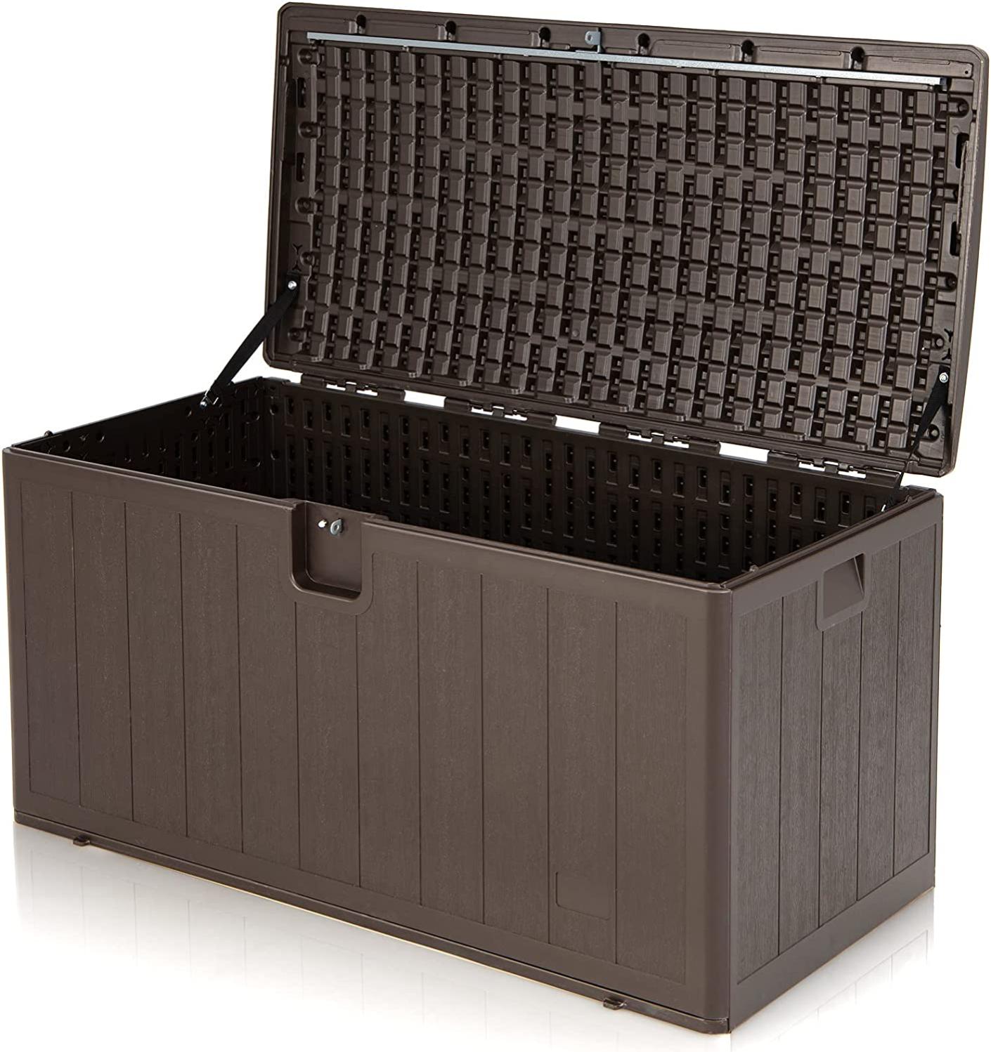 Panier Rangement Piscine - Grand Bac Avec Roulettes - Maille Résistante UV - 3 Tailles (122 à 230 Cm)
