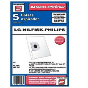 Bolsas aspirador Nilfisk Power - 128389187- Hyperfilter Plus / - 10  unidades + 2 microfiltros recortables