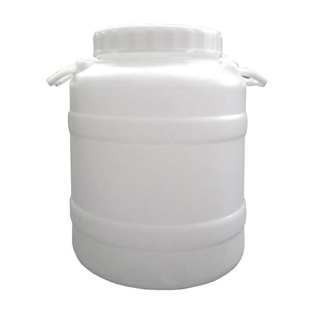 Fusto Bocca Larga Per Uso Alimentare Bidone In Plastica Con Predisposizione Rubinetto 87964918 - Foto 3