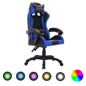 Sedia Gaming, Sedia da Gaming con LED RGB, 300 Tipi di Luce, Sedia da  Ufficio Ergonomica, Reclinabile 160º, Braccioli 2D Regolabili, Carico  Massimo 136 kg : : Casa e cucina