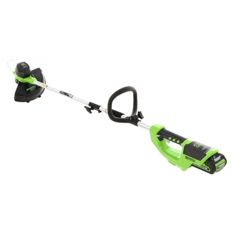 Tagliabordi a batteria Greenworks G40LTK4 da 40V con batteria da 4Ah ...