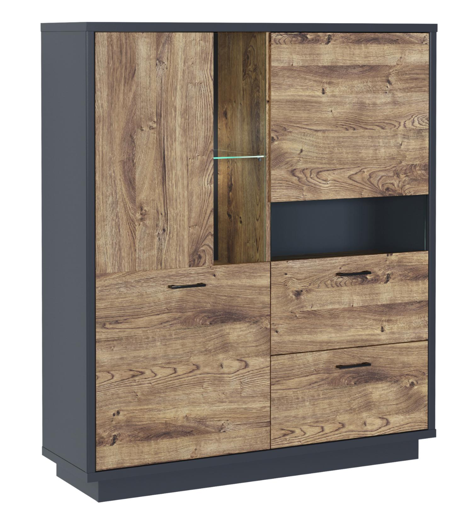 Komodee Buffet NANAIMO K104 - Cachemire - Poignées Dorées