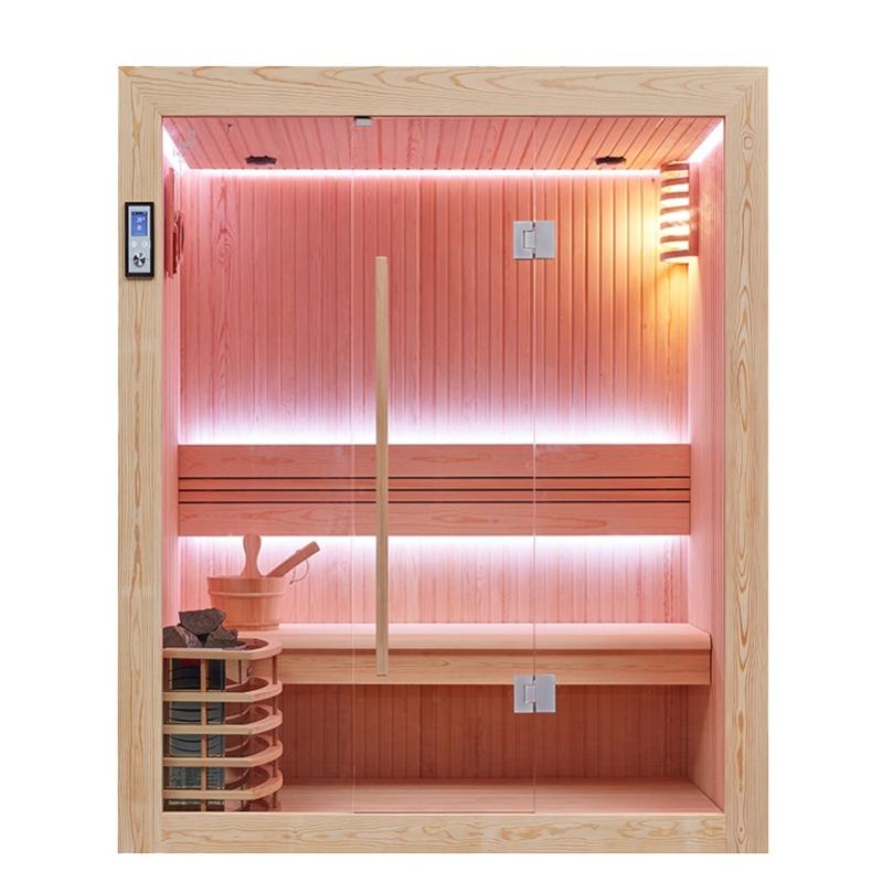 Sauna Boreal® Siberia 160 3 places 160*120*190 Leroy Merlin