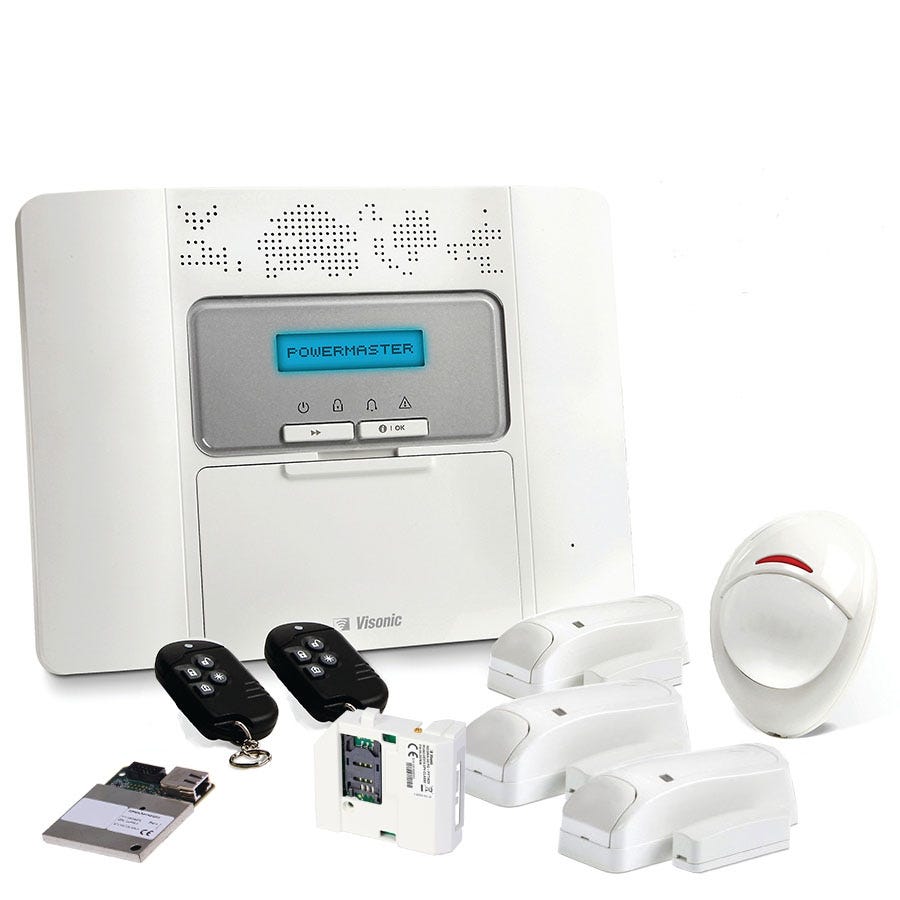 Kit de alarma PSTN inalámbrica y sistema de videovigilancia