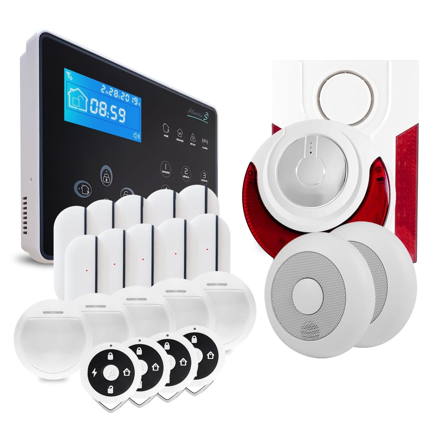 kit-allarme-wireless-neos-kit-8-md-334r-leroy-merlin