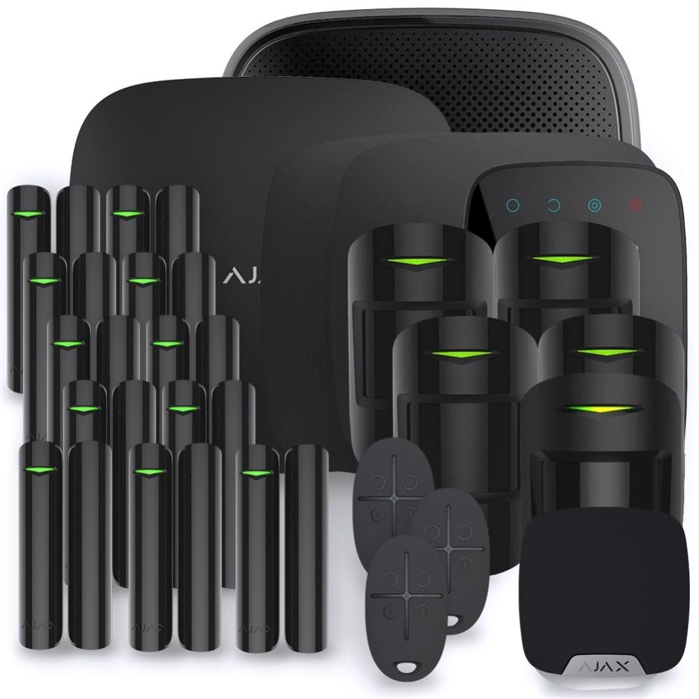 Alarme maison Ajax Hub 2 Plus Noir Kit 11 Leroy Merlin