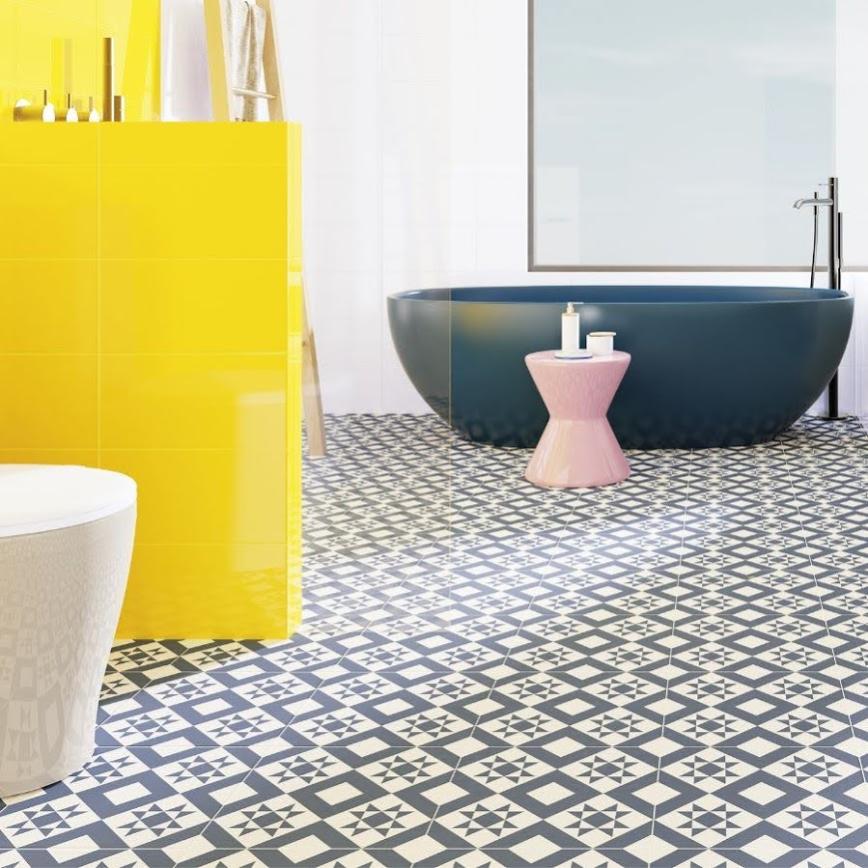 Smooth Sand, Dom - Piastrella In Ceramica Opaca, 10x60 Cm