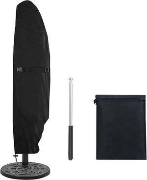 Housse de protection avec baguette et fermeture éclair, 315 × 60 cm pour  parasol FORTELLO® de Glatz