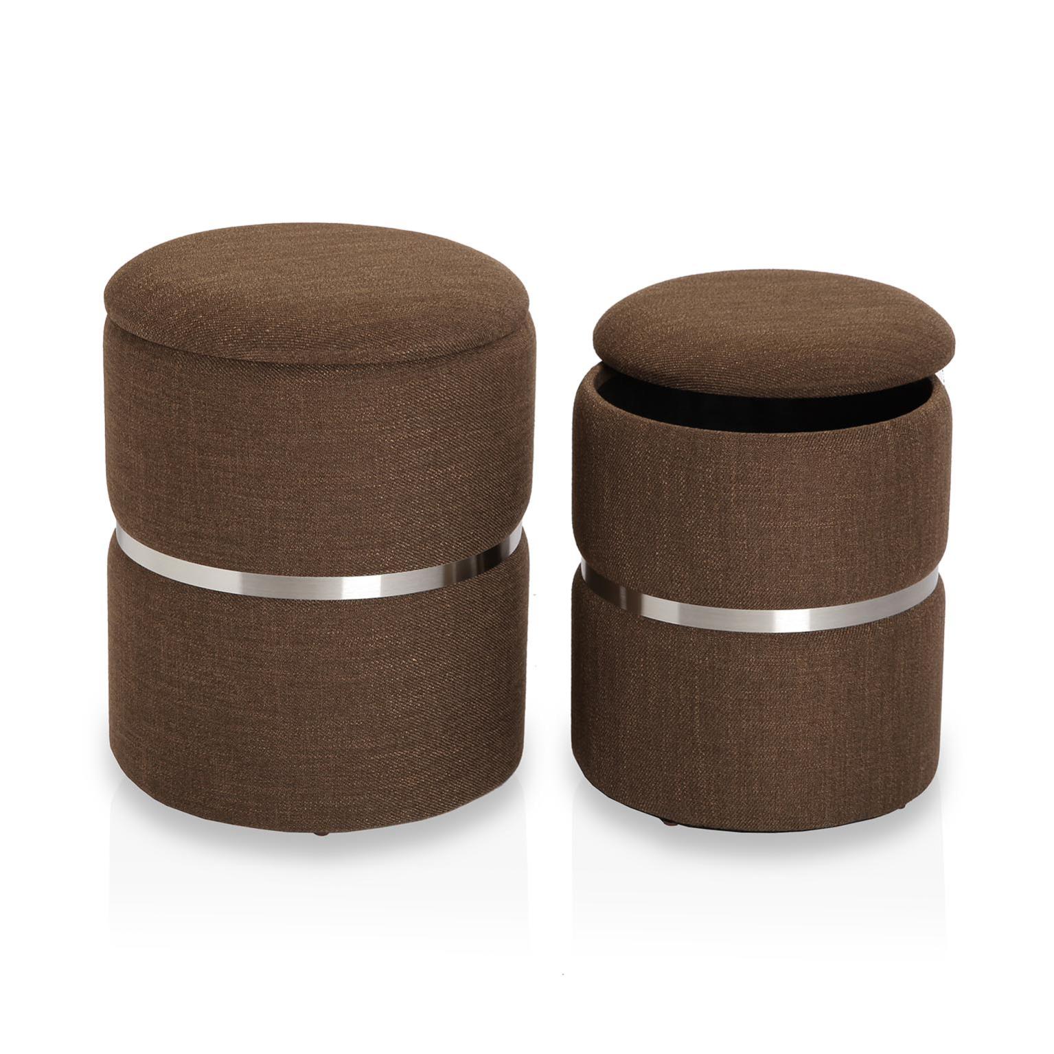 Seegras Pouf Rotondo In Erba Marina – 60 Cm Diametro, Altezza 30 Cm, Colore Crema