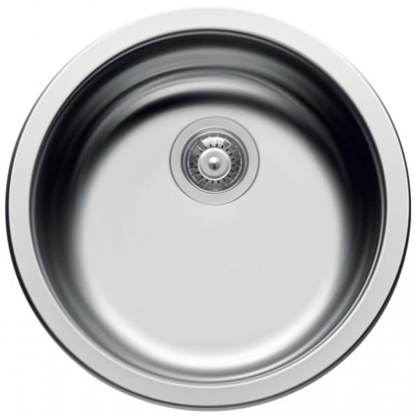 Lavello FHULLER Circum CIVIIPB Tondo Da Incasso In Acciaio Inox 43,5 Cm – Pozzetto Da 17 Cm, Spessore 5/10, Economico