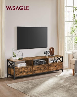 Meuble TV - Meuble TV - marron - Support TV - plasma