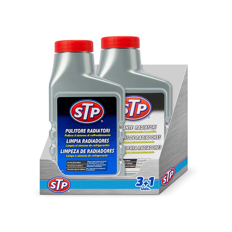 Pack Radiadores - STP® - Tapafugas radiadores + Limpiador de radiadores -  Control y reparación de los radiadores de tu coche