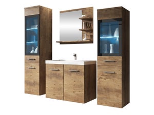 Alasta Atlanta Specchio Bagno Anti Nebbia 120x100 cm Specchio Bagno con  Luce - Specchio da Parete Personalizzabile, Rettangolare con Opzione di  Selezione del Colore della Luce : : Casa e cucina