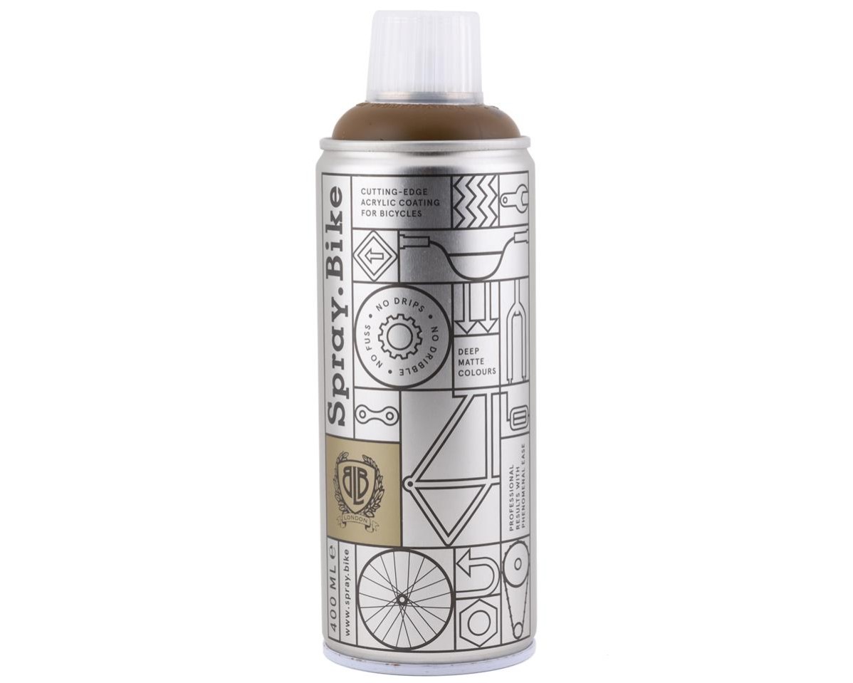 SPRAY.BIKE P&F Metaalplaat Spray – 400 Ml, Messing Goud, Hoog Metaalgehalte, Satijnen Afwerking, Droogt In 2 Uur, Voor Fietsframes En Metaal