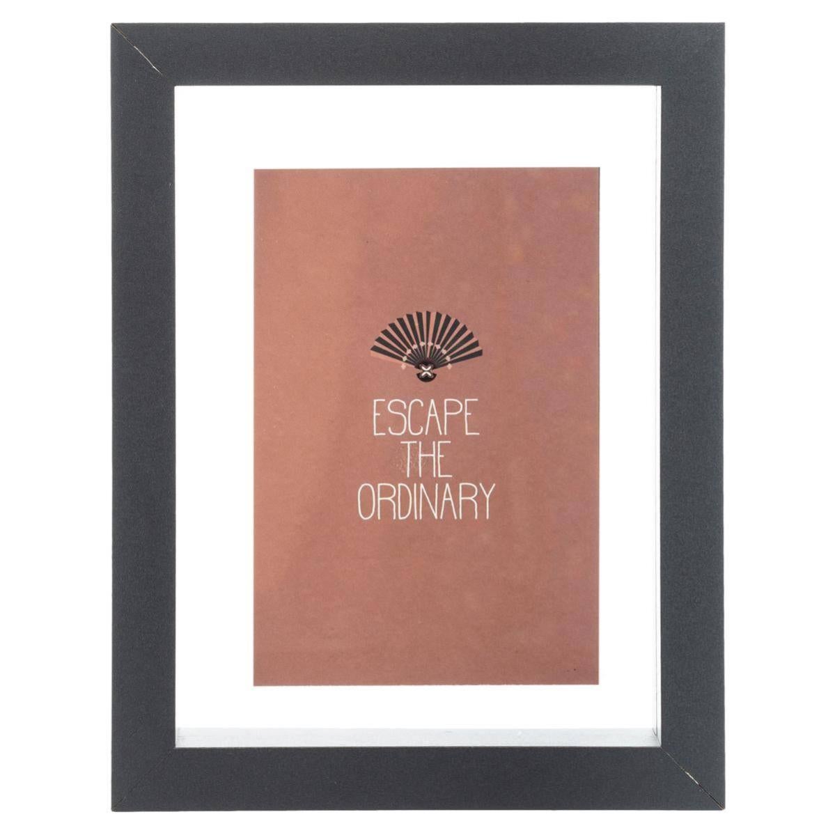 Cadre Photo Verre Double 10x15 Horizontal - Art Objets