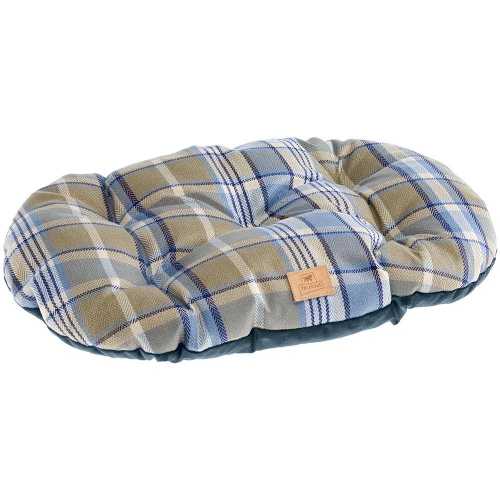 Paoletti Fiesta Cuscino In Velluto Con Pompon Colorati, 100% Poliestere