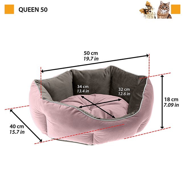Dog's bed 50 x 40 x 18 cm