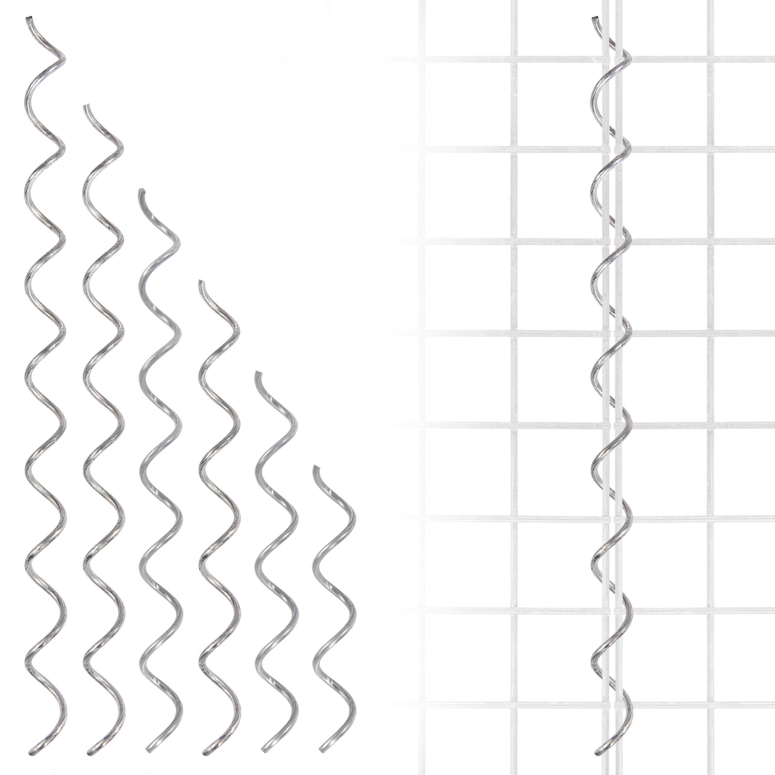 Gabiona - espiral - longitud: 80 cm - alta calidad
