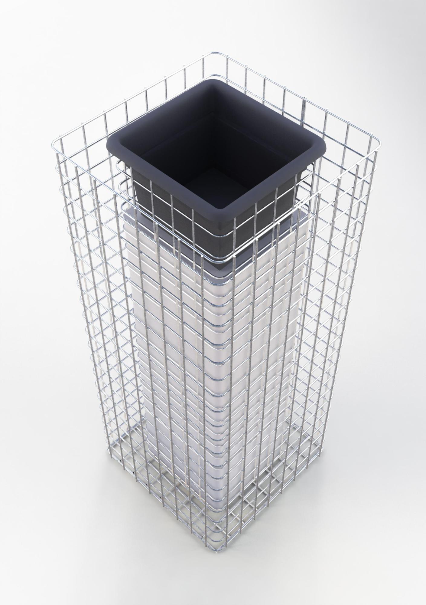 Base 501 Con Colonna Sottile E Basamento Piatto | Design Minimalista - Foto 4