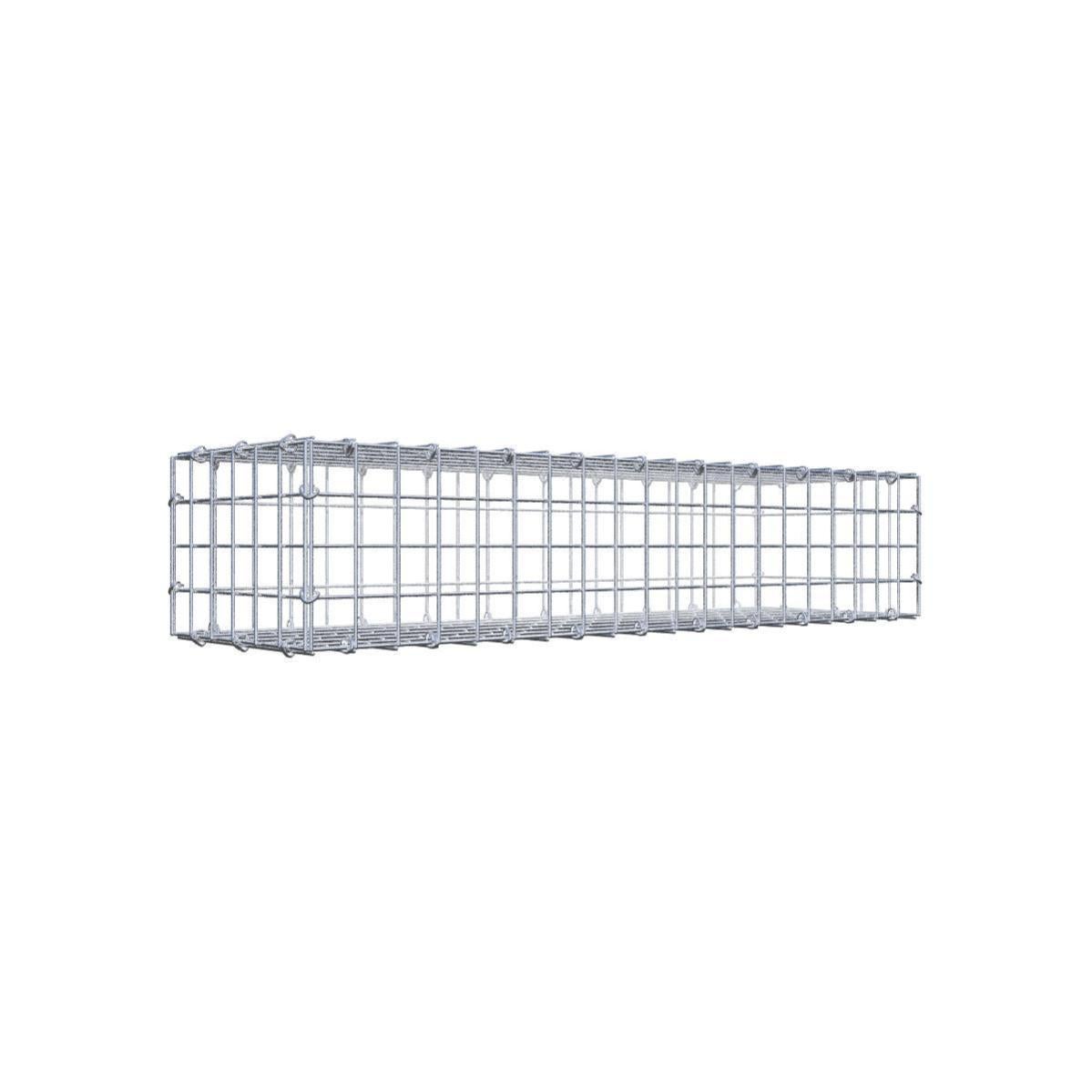 Gabiona Gabbione 100 Cm X 20 Cm X 30 Cm L X A X P Maglia 5 Cm X 5 gabiona-gabbione-100-cm-x-20-cm-x-30-cm-l-x-a-x-p-maglia-5-cm-x-5