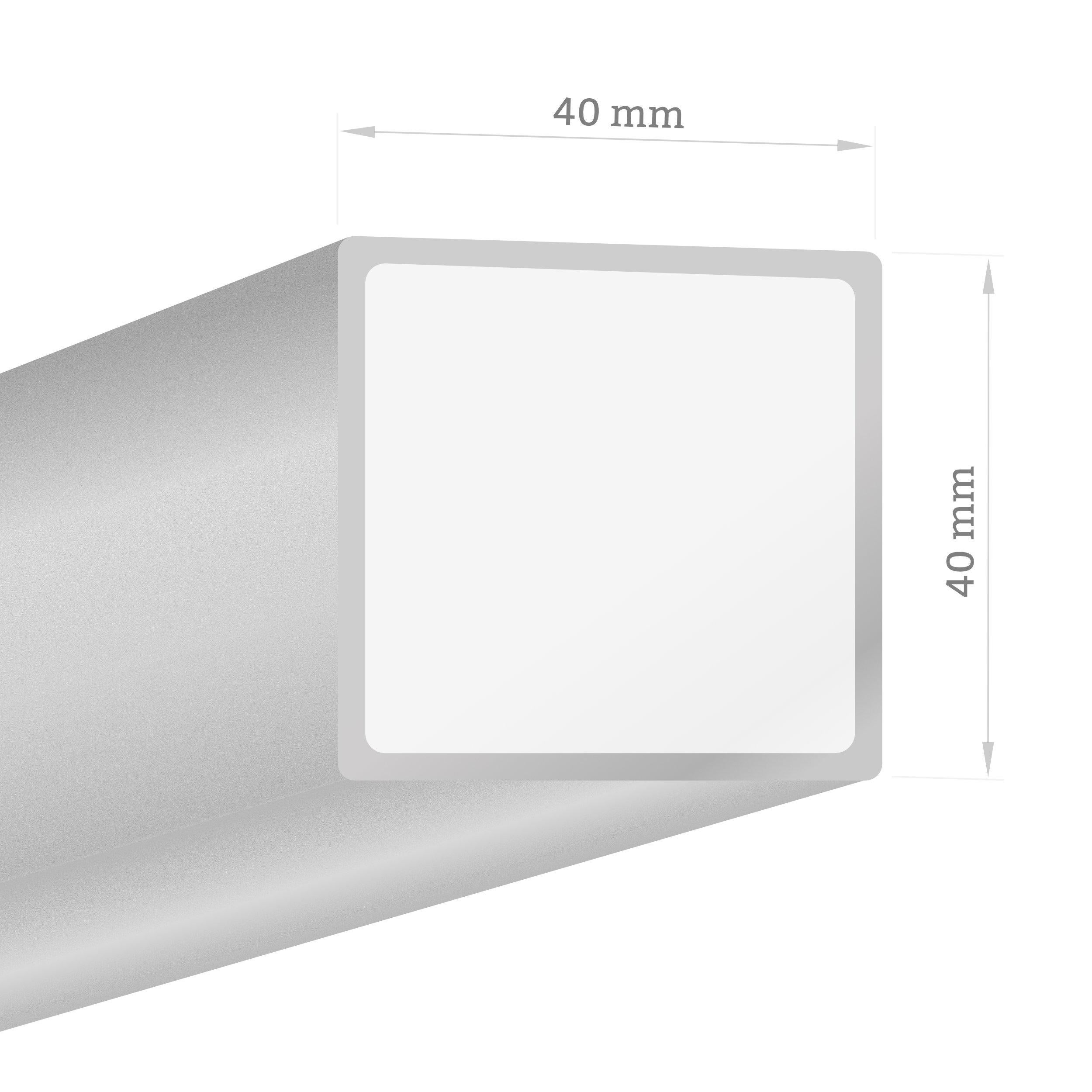 Gabiona - fencepfosten 4 x 4 cm - longitud: 120cm - alta calidad