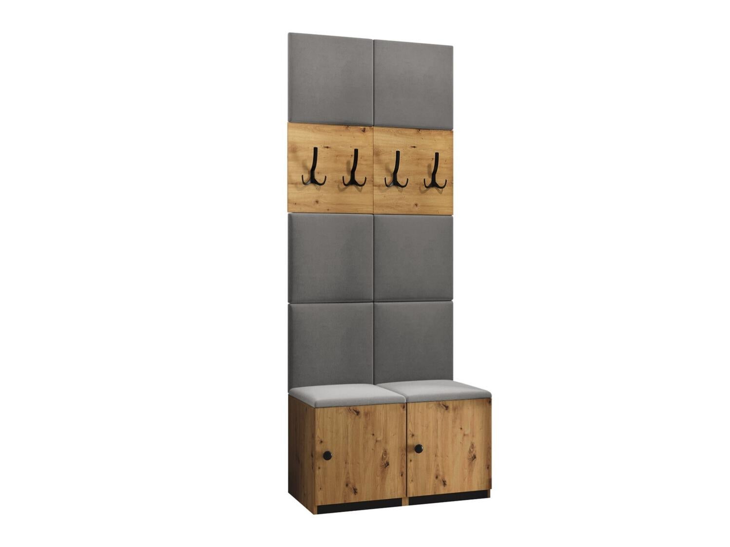 Ensemble entrée Hartford E100, 44cm, Tapisserie, Stratifié, Mural, Mis