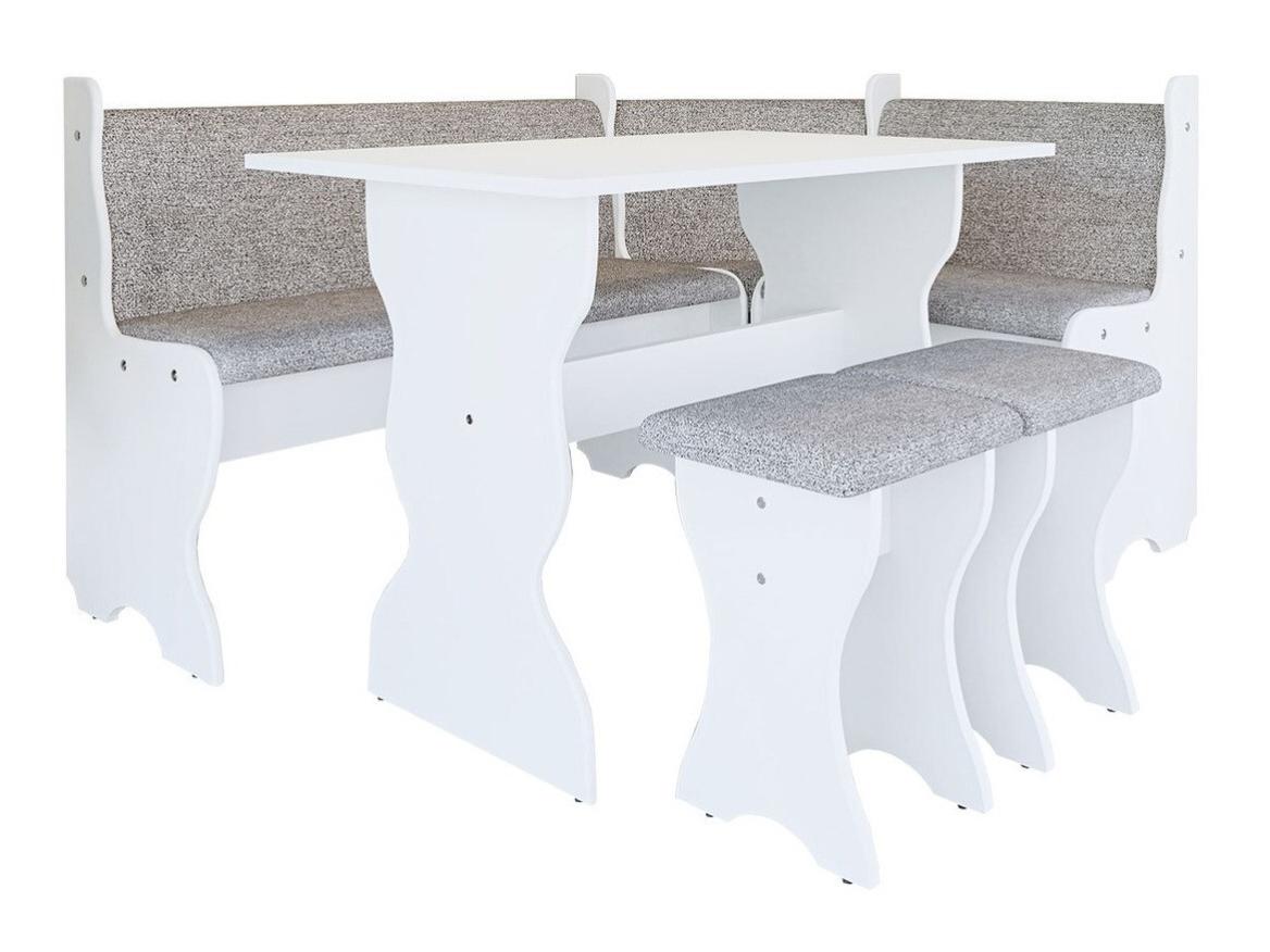 Baxton Studio Lanier - Set di 2 sedie da pranzo in legno con finiture grigie e marroni