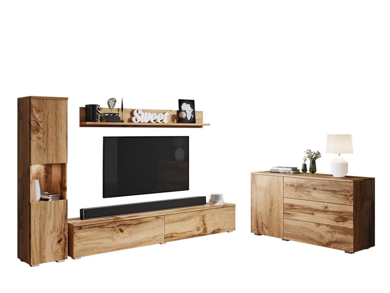 Selsey WANDER - Mobile TV Sospeso / Tavolino TV Moderno / Porta TV Per Salotto 180 Cm Grigio Cemento Senza Led 17544743 Selsey WANDER - Mobile TV Sospeso / Tavolino TV Moderno / Porta TV Per Salotto 180 Cm Grigio Cemento Senza Led 17544743