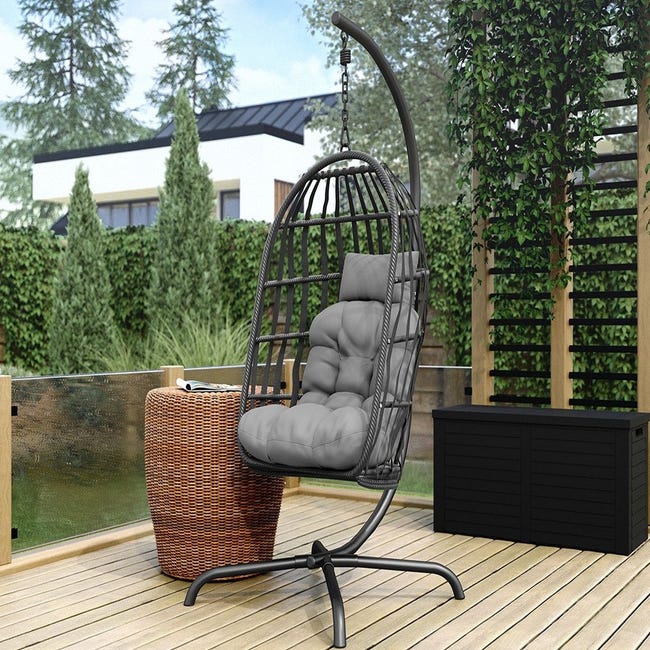 Mobiliario de exterior Jardín Swing silla colgante - China Silla colgante,  silla basculante