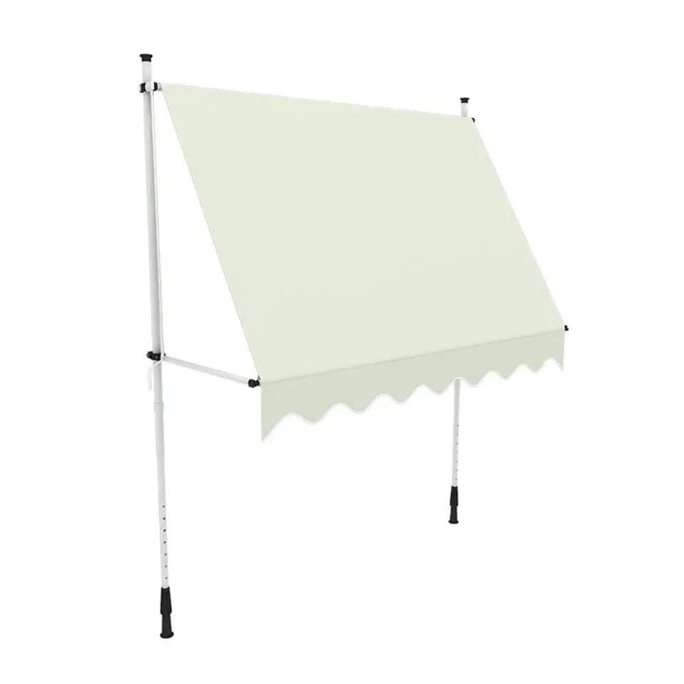 Tenda Da Sole Verticale Yaheetech 160x250cm - Avvolgibile Con Manovella, Impermeabile, Per Balcone E Terrazza - Foto 4