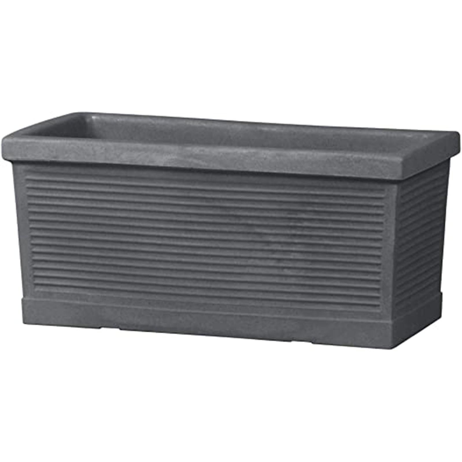 vaso rettangolare plastica 200 cm
