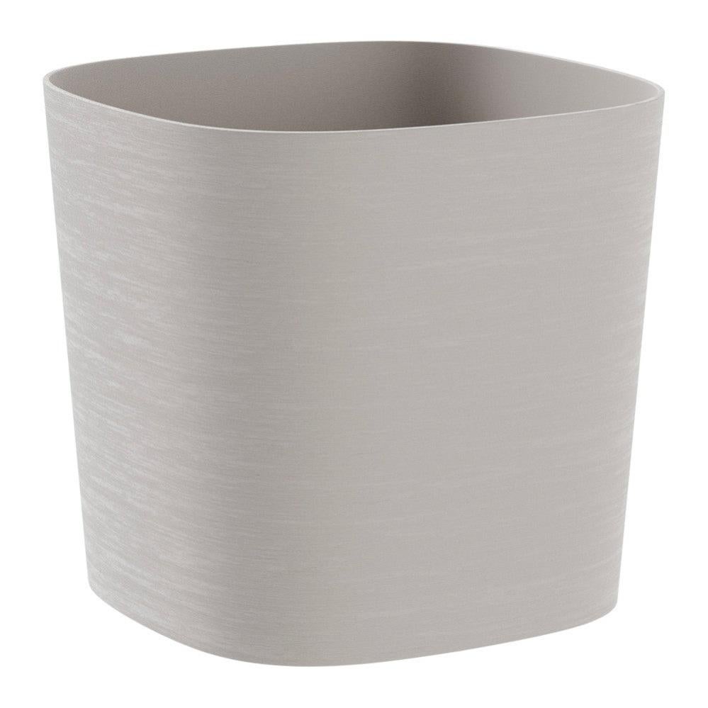 Vaso In Plastica Riciclata Matches21 - Grigio Scuro, Resistente Al Gelo, Con Fori Pretagliati, 1 Pezzo (2 Misure) - 3