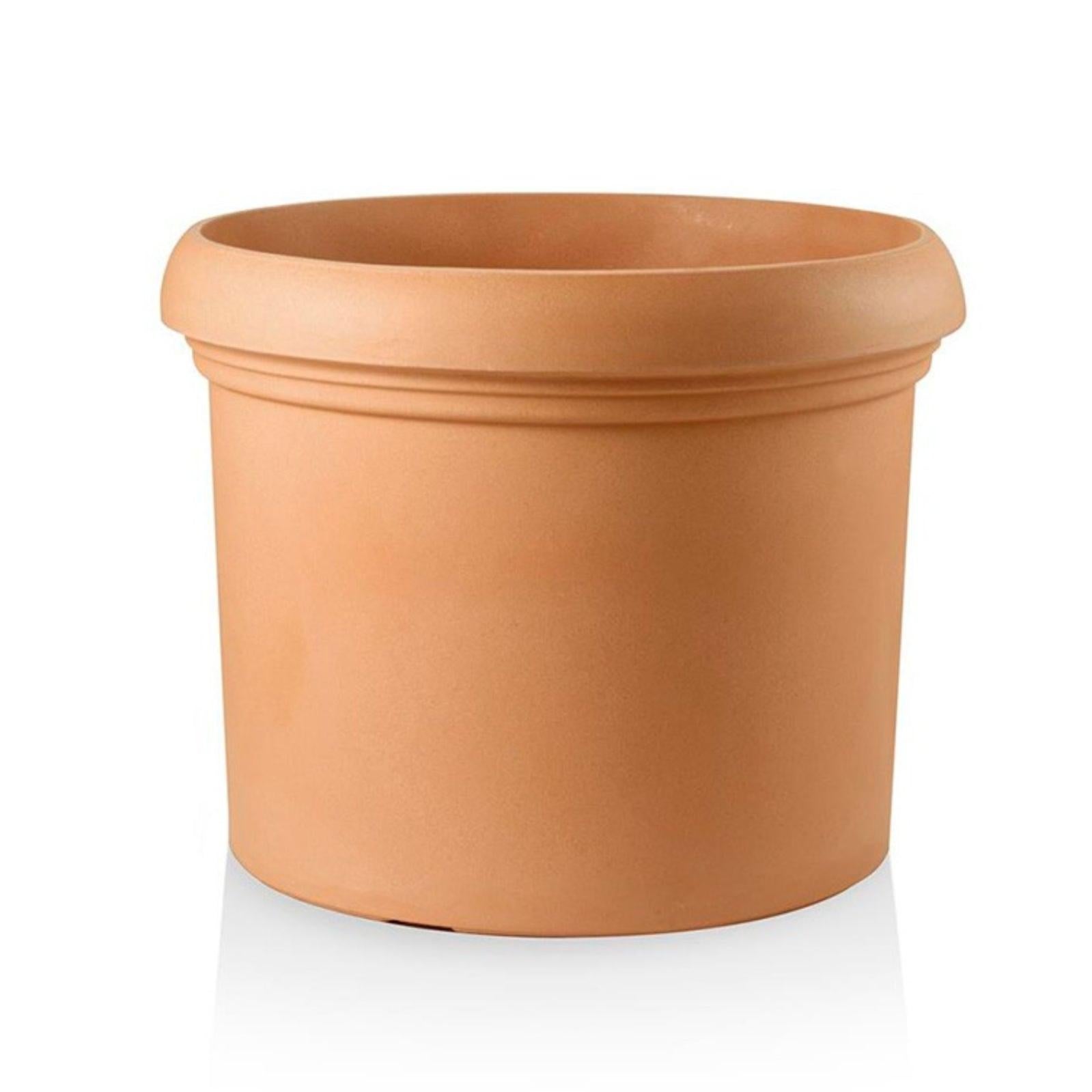 Vaso tondo Eos in plastica da esterno per piante e fiori / 150 cm