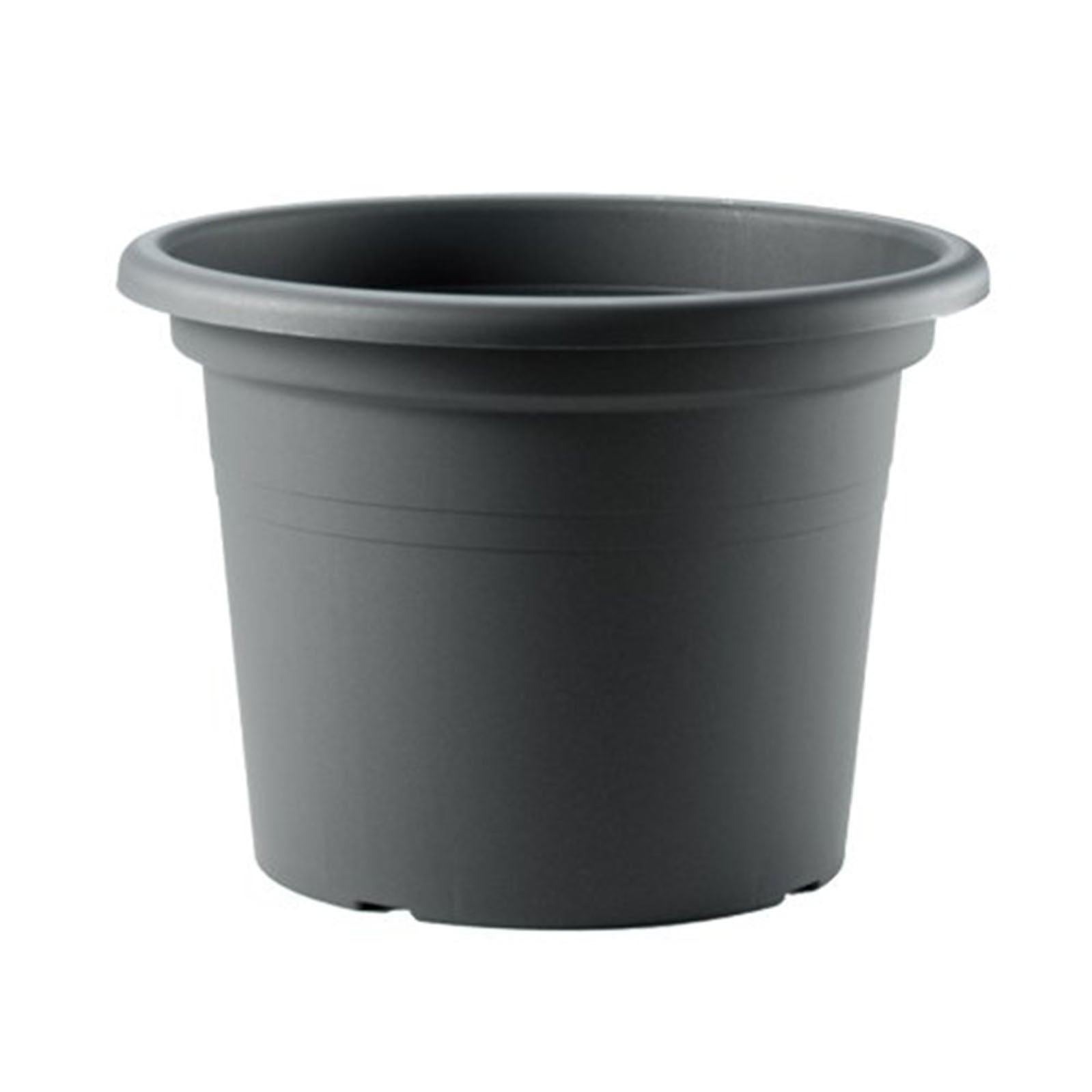 ICS - Vaso Fioriera Balconetta in Plastica Marrone Cm 40