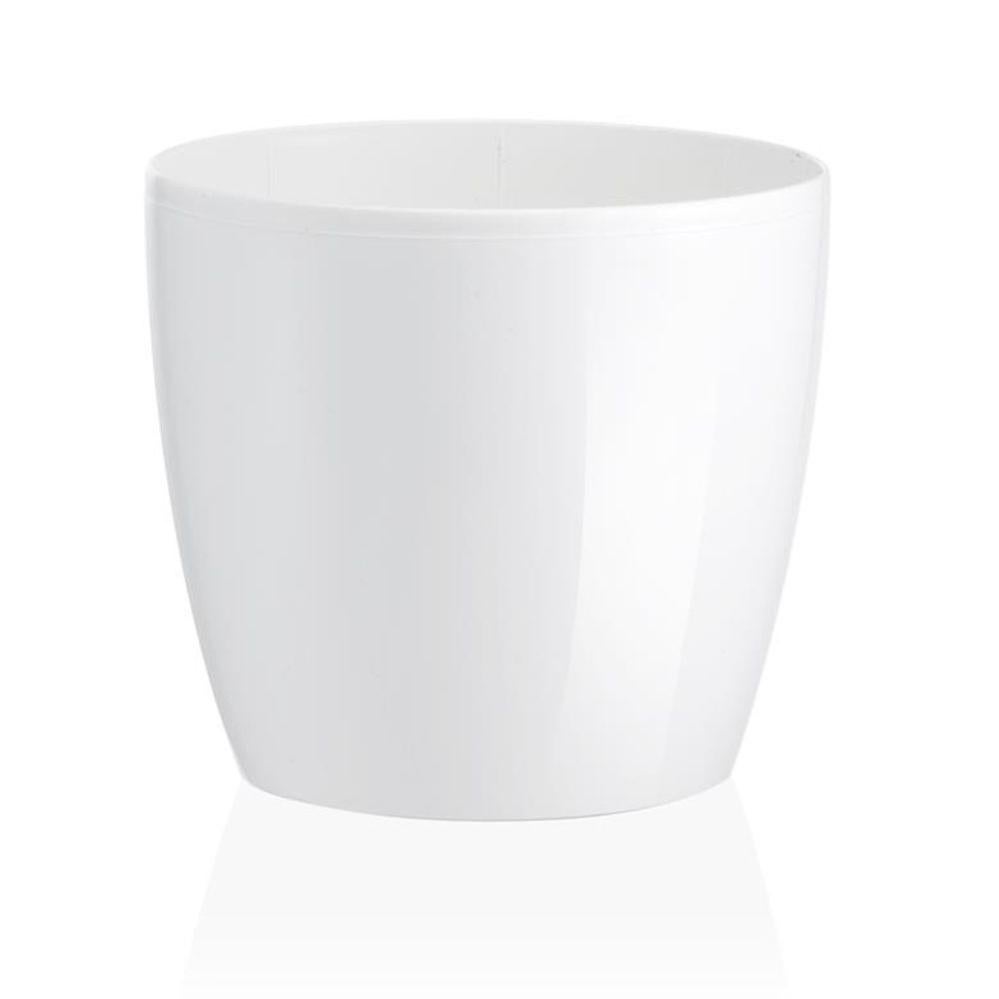 The HC Companies Vaso Autoirrigante Sedona - Rotondo 22,9 Cm, Plastica Leggera, Per Piante Da Interno/Esterno, Colore Schiuma Di Mare, Resistente UV
