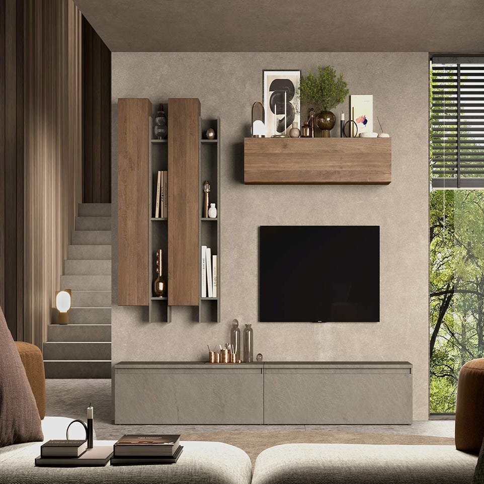 Mobili da soggiorno moderni, parete attrezzata Proxima Centuari in offerta