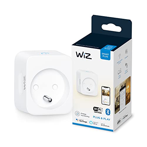 WiZ, prise connectée Wi-Fi avec mesure consommation, fonctionne avec Alexa,  Google Assistant et Apple HomeKit-929002427201